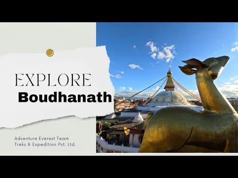 Journey to Boudhanath Stupa: Nepal's Sacred Wonder