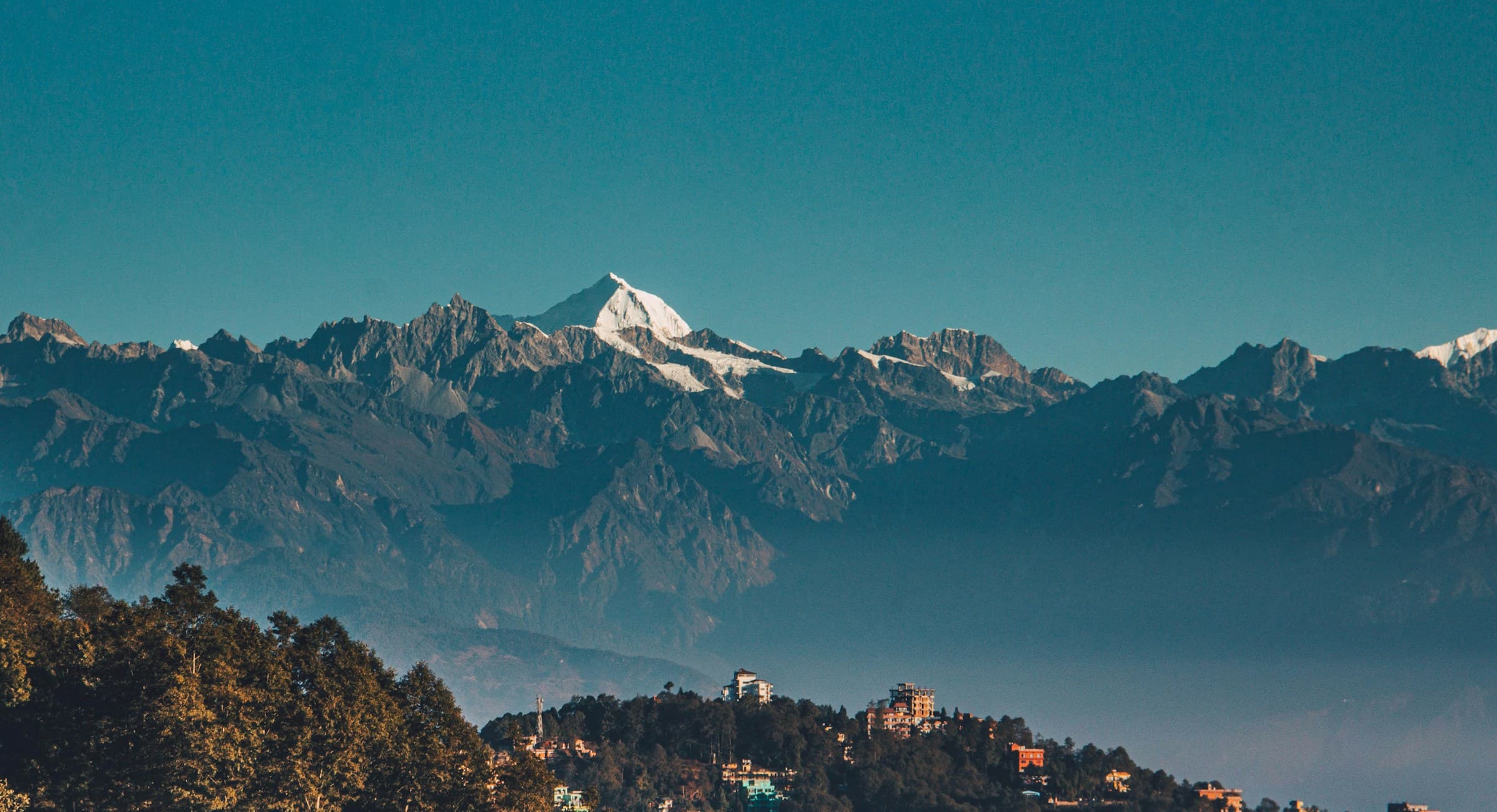 Himalayan mountain landscape